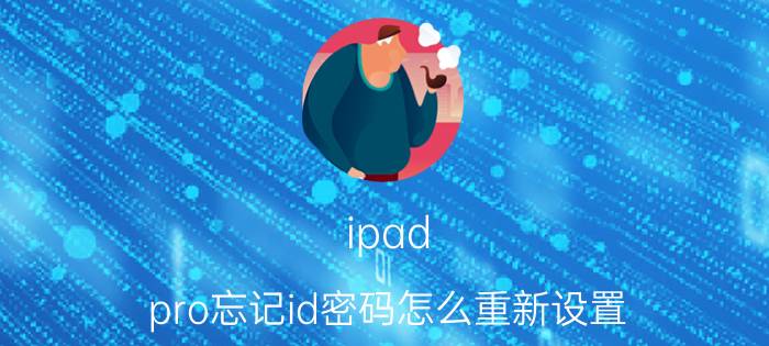 ipad pro忘记id密码怎么重新设置 ipad不知道id密码不知道怎么恢复出厂设置？